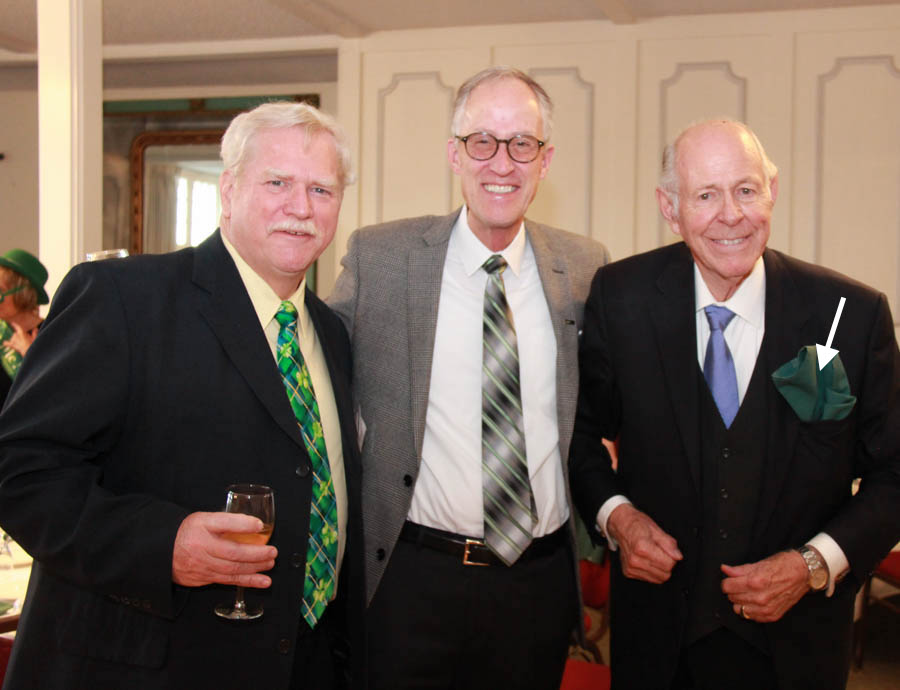 Celebrating St Patrick's Day March 17th 2017 at the Petroleum Club with the Topper's Dance Club