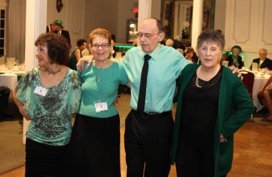 Celebrating St Patrick's Day March 17th 2017 at the Petroleum Club with the Topper's Dance Club