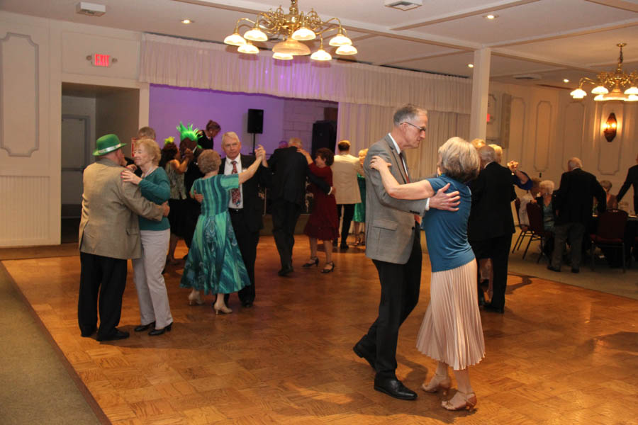 St. Patrick's Day dinner dance with the Topper's Dance Club 2018