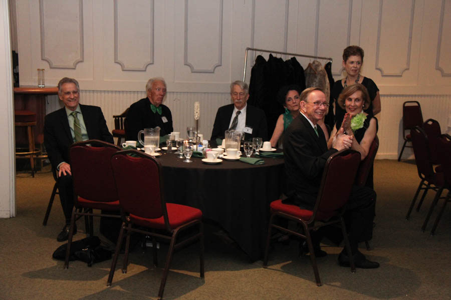 Post dinner dancing at the Topper's St. Patrick's Day dance 2018