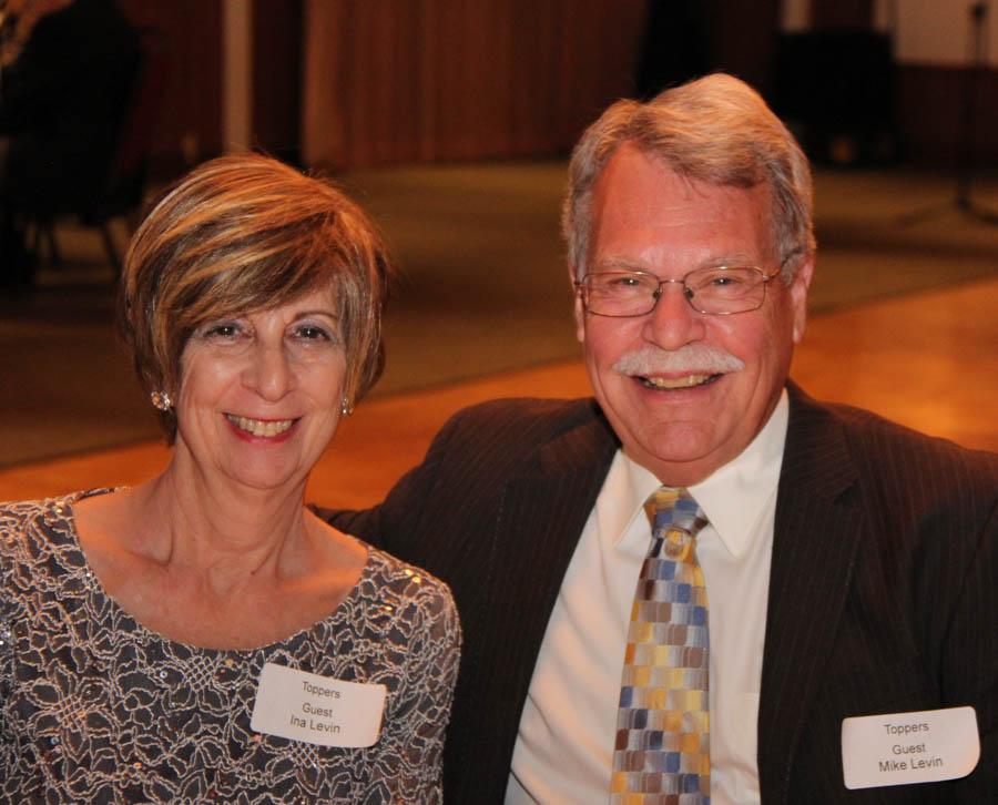 Dinner time at the Topper's November 2018 Dinner Dance