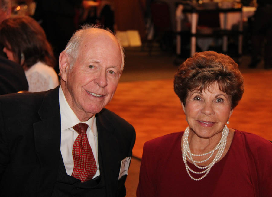 Dinner time at the Topper's November 2018 Dinner Dance