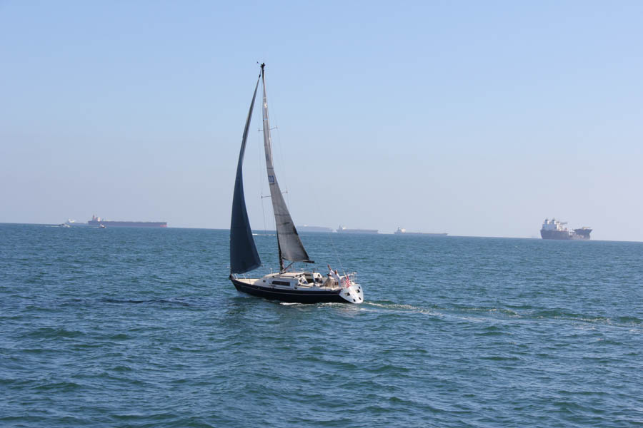 Dining Greek on our September 2nd 2016 Water Taxi Adventure