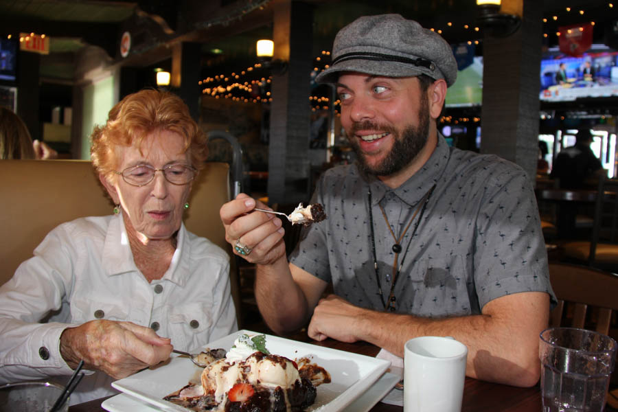 Dining Greek on our September 2nd 2016 Water Taxi Adventure